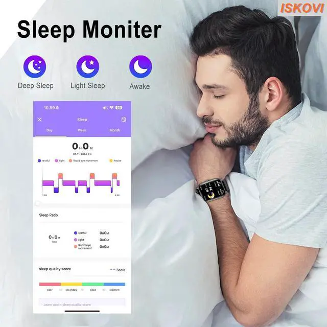 Alt view image 5 of 7 - Smart Watch for Men,smart Watches for Women,Fitness Tracker with Message Call Function,120+ Sport Modes, IP68 Waterproof,24 Hours Heart Rate/Sleep Monitor,for Android/iOS