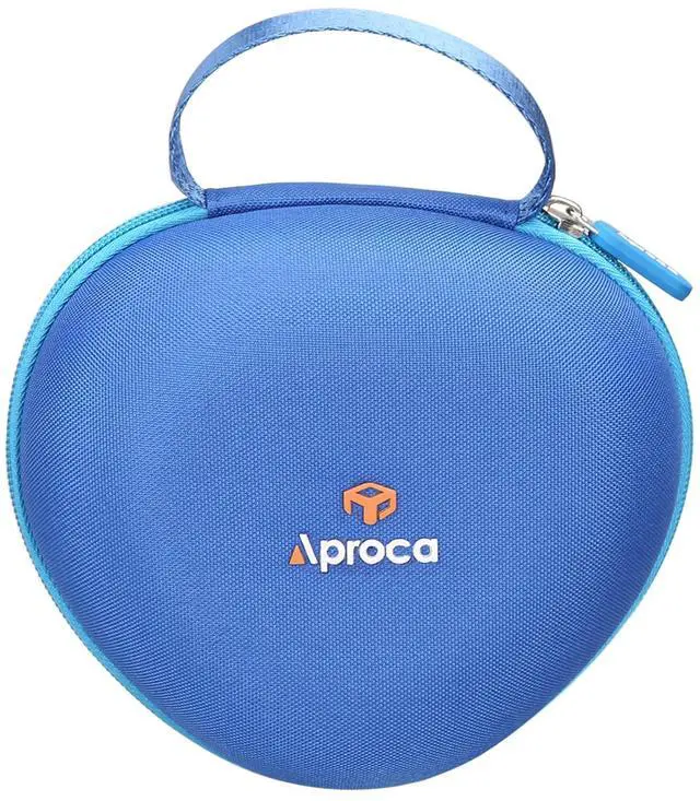 Alt view image 3 of 7 - Case Compatible with iClever BTH12 / HS19 / BTH26 Kids Bluetooth Headphones, Portable Storage Headphones Bag for Accessories -Blue (Case Only)