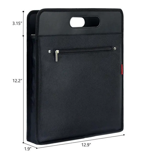 Alt view image 2 of 7 - Vinyl Record Travel Carrying Bag,LP Records Durable Vinyl Albums Case For Most 7" 10" 12" LP