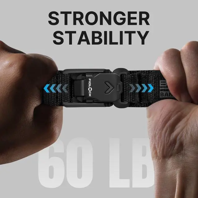 Alt view image 5 of 7 - Fidlock Magnetic Watch Band Compatible with Fitbit Charge 6/5 | Fidlock Magnetic Buckle Snaps On/Off in One Second, Skin-friendly All-day Wear at Work or Gym, for Charge 6/5 Fitness Tracker