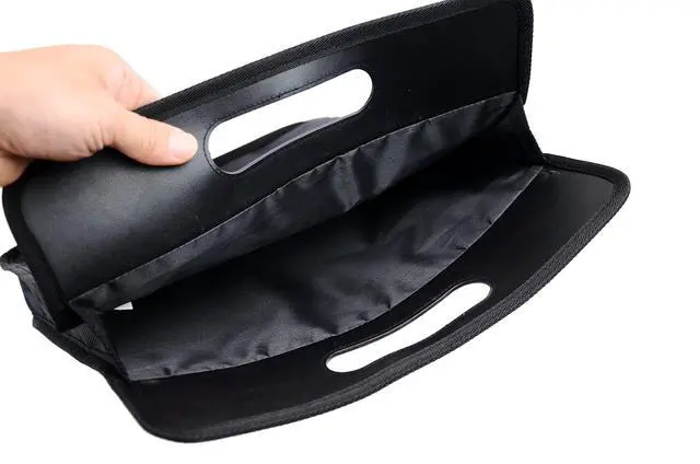 Alt view image 5 of 7 - Vinyl Record Travel Carrying Bag,LP Records Durable Vinyl Albums Case For Most 7" 10" 12" LP