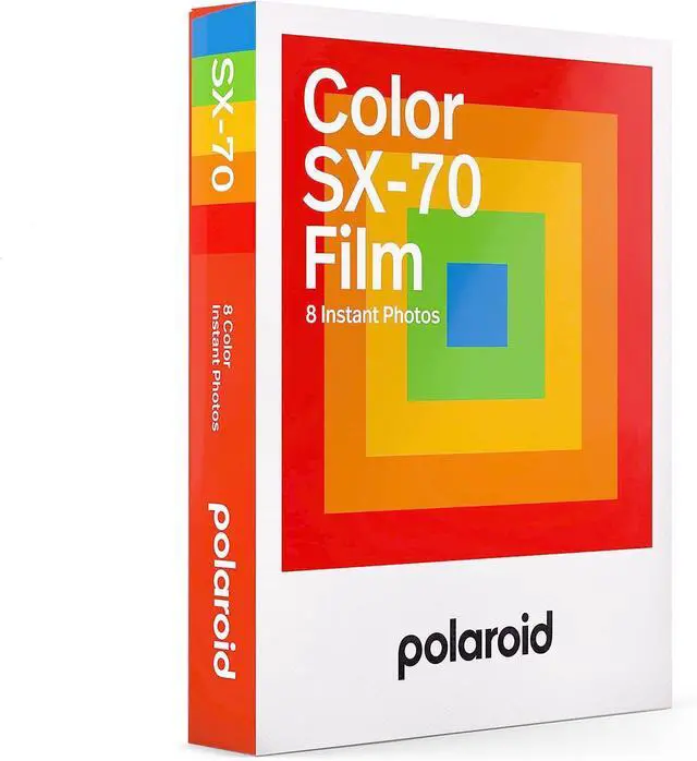 Alt view image 3 of 7 - Polaroid Color Glossy Instant Film for Polaroid SX70 Cameras - 2 Pack with Microfiber Cloth