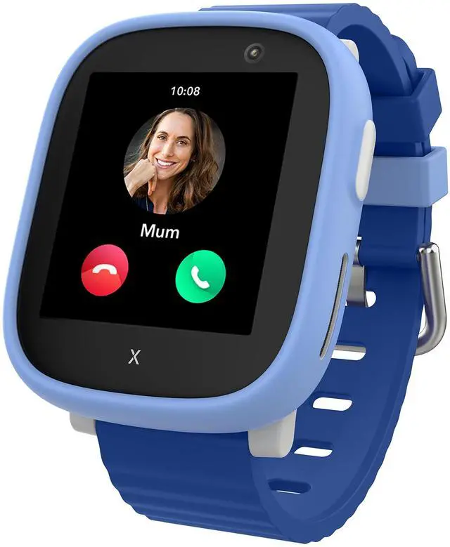 Main image of X6 Play - Watch Phone for Children (4G) - Calls, Messages, Kids School Mode, SOS Function, GPS Location, Camera and Pedometer (Subscription Required) (Blue)