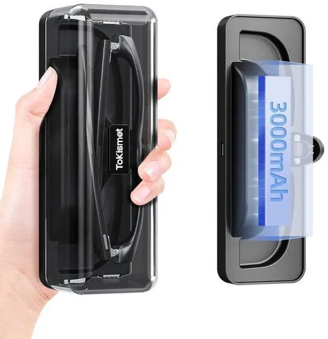 Main image of Magnetic Charging Case for Ray-Ban Meta Gen 1 & 2, 3000mAh Power Bank | Fits Gen 1 & 2 Wayfarer, Headliner, Skyler | Gen 2 Blayzer/Scriber Optics | Oakley Meta HSTN | Up to 10 Recharges for Travel