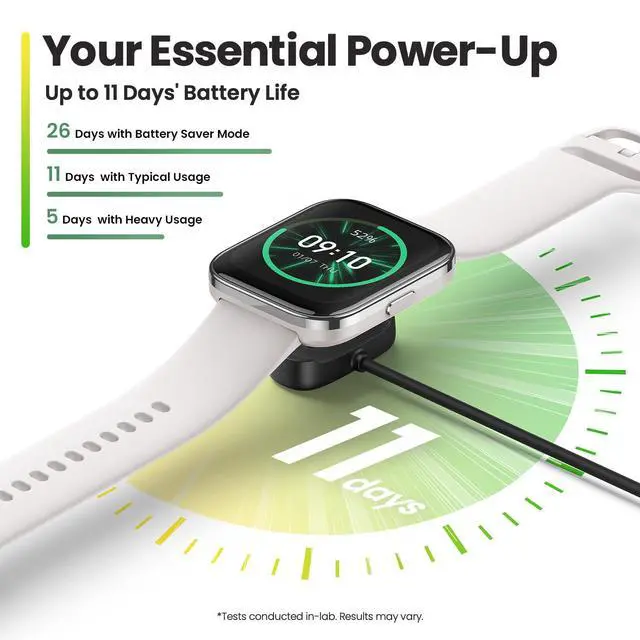 Alt view image 2 of 7 - Bip 5 Core Smart Watch for Men Women 46mm, 11-Day Battery, Fitness Activity Tracker with 120+ Sports Modes, Heart Rate & Sleep Monitor, for Android Phone & iPhone, Water Resistant, Black