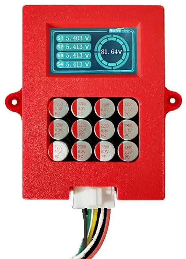 Main image of 4S 6S 8S Active Balancer with Voltage Display Lifepo4 Equalizer Lipo/LTO Battery Voltage Tester (4S Lifepo4 lipo)