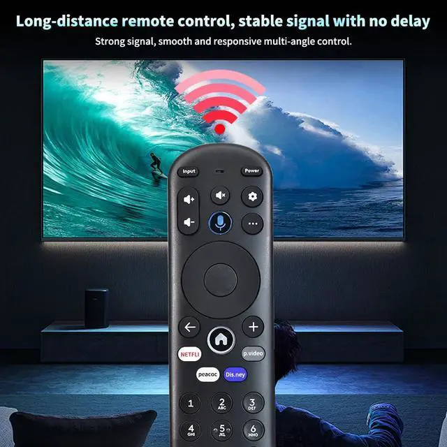Alt view image 6 of 7 - New Remote Control Replacement for Pioneer xumo TV CP-RC1NA-23 | without Voice Function for Hisense X UHD LED XClass TV CP-RC1NA-23 PN43-751-24U MG3-R34010/297107 PN50-751-24U PN55-751-24U