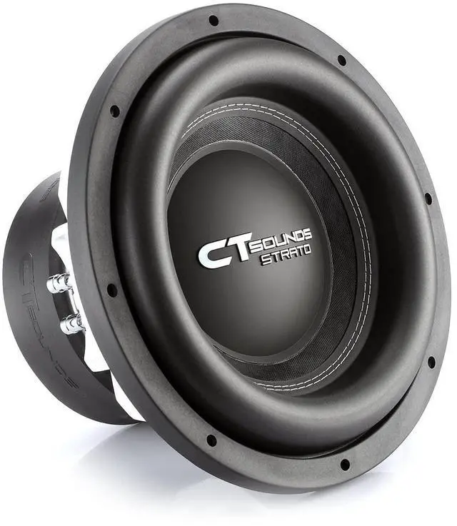 Main image of STRATO-12-D4 2500 Watts Max 12 Inch Car Subwoofer Dual 4 Ohm