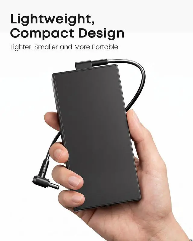 Alt view image 4 of 6 - 120W Charger Fit for MSI Thin 15 A15 GF63 Cyborg 15 A17-120P2A | Replace ADP-120VH D, 20V 6A AC Adapter, 4.5x3.0mm, for Creator M14 15, GV15 Thin, MS-16j4 MS-16j5 MS-16r5 MS-16r6 MS-16r7