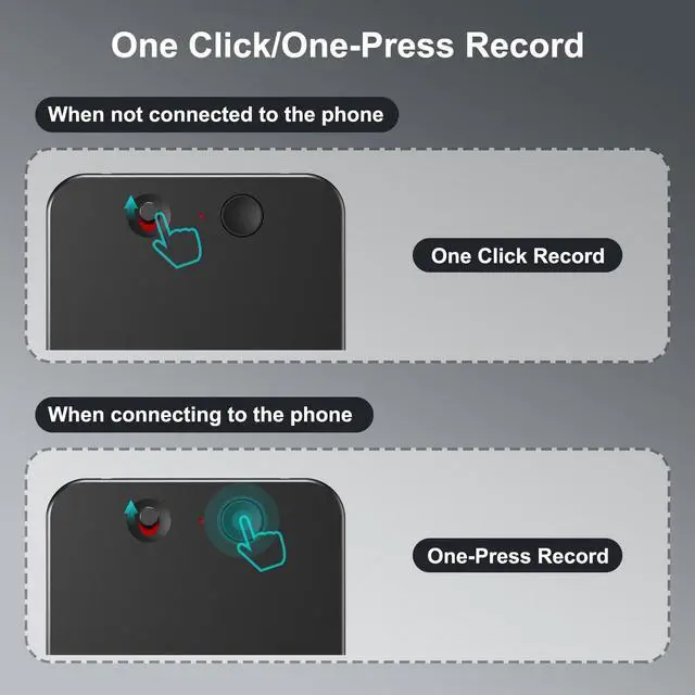 Alt view image 5 of 7 - AI Voice Recorder with Transcribe,Mind Mapping,AI Summary,Ask AI | Voice Recorder with App Support 113 Languages,Ultra-Slim Audio Recorder for Lectures,Phone Calls,Meetings,Interviews Etc