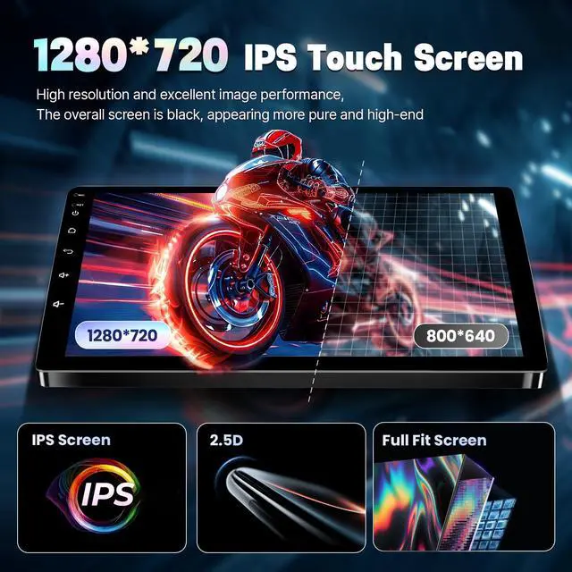 Alt view image 7 of 7 - 4+64G Radio Upgrade for Ford F150 2013 2014 Stereo with Carplay Android Auto 9 Inch F150 Touchscreen Android 13 Head Unit 5Ghz WiFi Bluetooth 5.4 GPS SWC 1080P Backup Camera