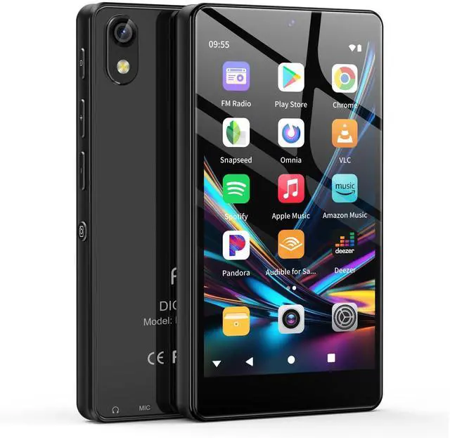 Main image of 32GB MP3 Player with Bluetooth and Camera, Android 13 MP3 MP4 Players with 4" Touchscreen and Speaker, MP3 Music Player with Spotify, Parental Controls, Audible, Play Store