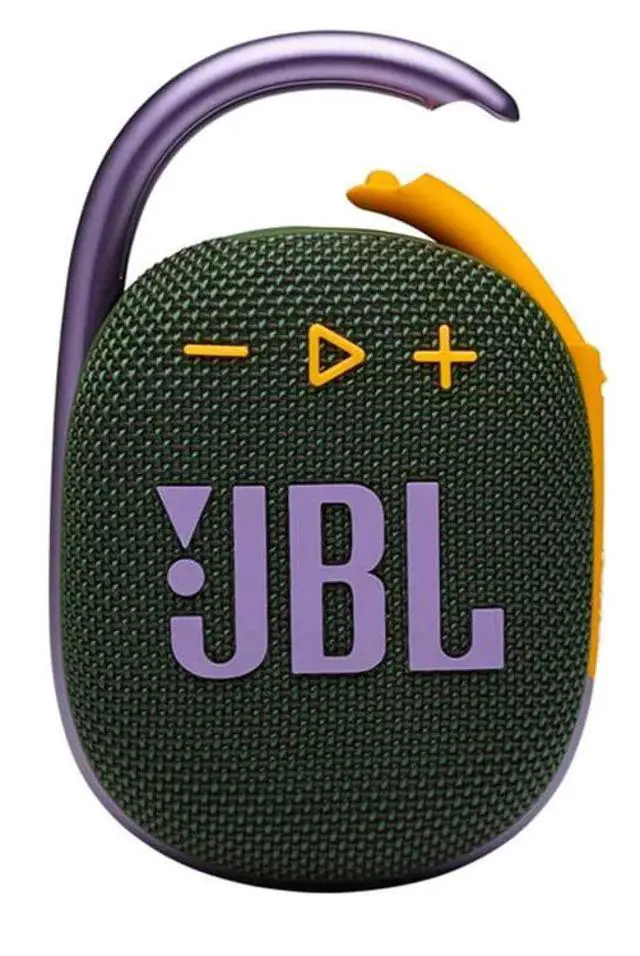 Alt view image 3 of 7 - 2 Pack Clip 4 Waterproof Wireless Audio Bluetooth Speaker Bundle (Green)