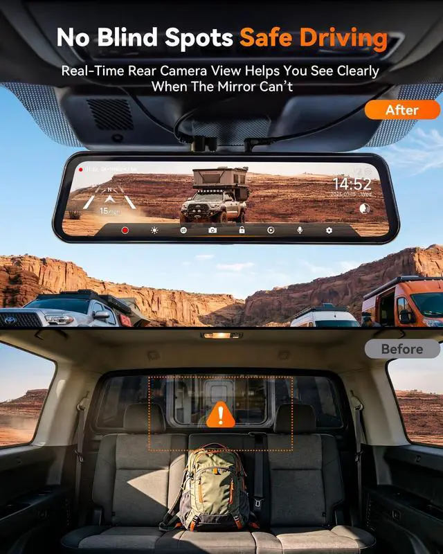 Alt view image 3 of 4 - 6-Pin Threaded Rear Camera Extension Cable 10ft, G900 PRO/TriPro | Threaded 6-Pin IP67 Connector, 10ft/3m, Plug-and-Play, for G900 PRO/TriPro Threaded Version Only, Truck Camper, Pickup & RV