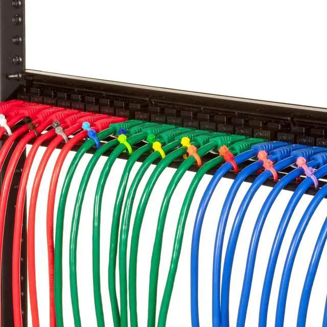 Alt view image 6 of 6 - 8 Inch 1000pcs Colored Zip Ties, 20lb Strength, Multi-Purpose Cable Ties
