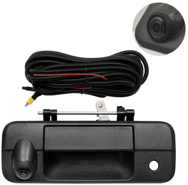 Main image of Backup Camera Tailgate Handle, Compatible with Toyota Tundra 2007-2013 | With Key-Hole, with 170° Rear Viewing Angle, Waterproof, Rear View Camera, Back up Camera, Reverse Camera