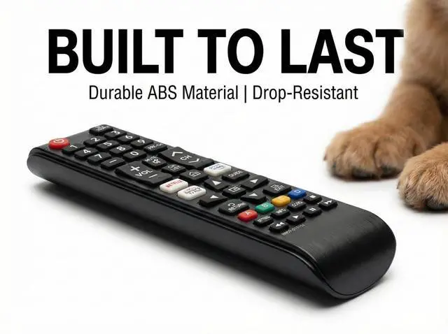 Alt view image 5 of 7 - BN59-01315J Replacement Remote for Samsung Smart TV No Setup Required | with Hotkeys for Netflix for Prime Video for Samsung Plus TV and AAA*2 Batteries Included