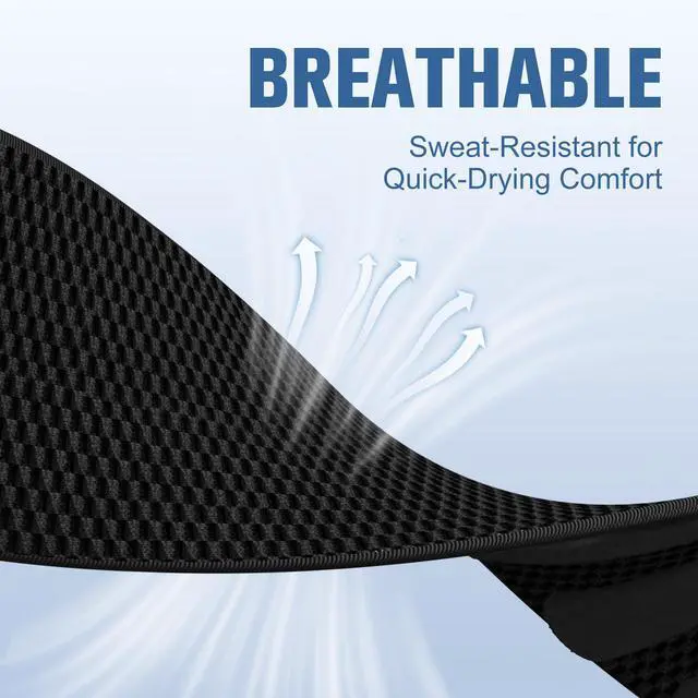 Alt view image 4 of 7 - Nylon Bicep Band Compatible with Whoop 5.0 Bands One, Peak and Life MG, Breathable Sport Adjustable Elastic Replacement Strap for Whoop Bicep Band 5.0 Fitness Activity Tracker, BlackBlack