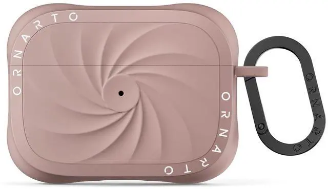 Main image of Vortuxe for AirPods Pro 2 Case & for AirPods Pro Case, Latte | Style Meets Protection - Velvety Liquid Silicone, 2X MIL-STD Drop Protection, Reinforced Corners, LED Visible, Carabiner
