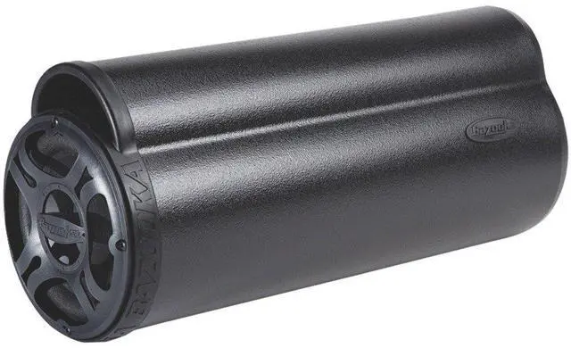 Main image of BT6014 BT Series 6-Inch 4 Ohm 100-Watt Passive Tube Subwoofer | Trademark Bass Tubes enclosure, 6 inch high-power woofer, mounting straps included