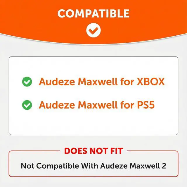 Alt view image 2 of 7 - Mod Kit V2 for Maxwell Gen 1 Cooling Gel Earpads + Extra Wide Silicone Headband Compatible with Audeze Maxwell Xbox & PS5 Gen 1 by Wicked Cushions | Enhanced Comfort & Cooling | Black