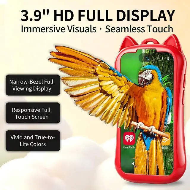 Alt view image 5 of 7 - Kids MP3 Player with Spotify, Bluetooth, WiFi and Parental Controls