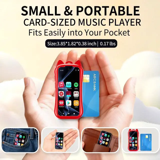 Alt view image 7 of 7 - Kids MP3 Player with Spotify, Bluetooth, WiFi and Parental Controls