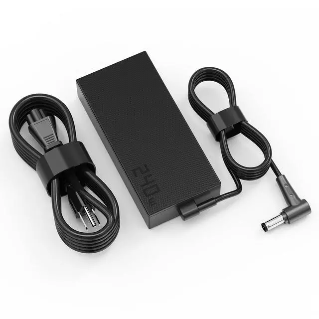 Alt view image 5 of 5 - 240W 20V 12A ROG AC Charger for ASUS ROG Zephyrus Duo 15 GX550LXS M16 S15 S17 G14 G15 G16 G513 GX550LXS G533 G533QS G733QM G733QR G733QS G733QSA Gaming Laptop Power Supply Adapter