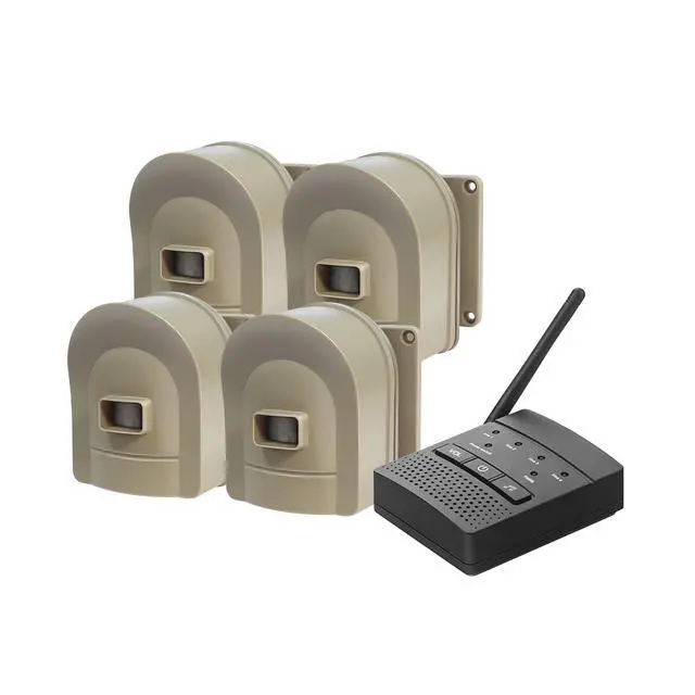 Main image of 1/2 Mile Driveway Alarm Wireless Outdoor Motion Sensor System | Driveway Sensor Alert System Weatherproof Security Sensor & Detector Protect Outdoor/Indoor Property
