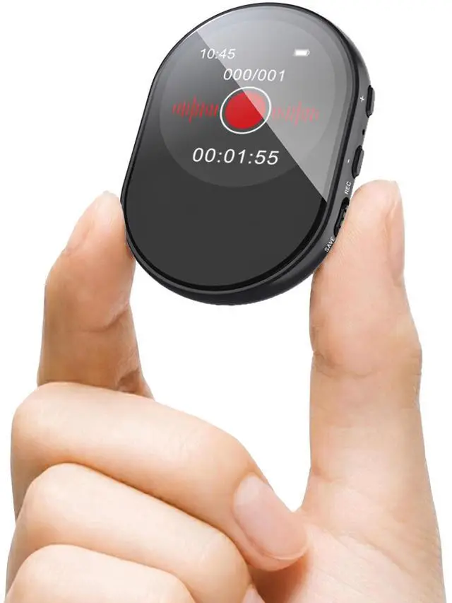 Main image of 128GB small Voice Recorder,Voice-activated recording,with playback and password management,AI noise and Scheduled recording,reduction Portable recording device,for meetings/lectures/classroom,MP3