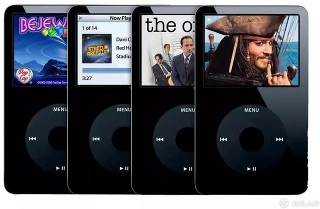 Alt view image 2 of 2 - Original iPod Compatible with Classic Video 5th Generation 30gb Black