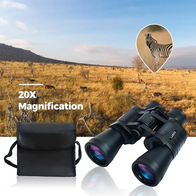 Alt view image 6 of 7 - 20x50 High Powered Binoculars for Adults, Waterproof Compact Binoculars with Low Light Vision for Bird Watching Hunting Football Games Travel Stargazing Cruise, Christmas Birthday Gifts for Men