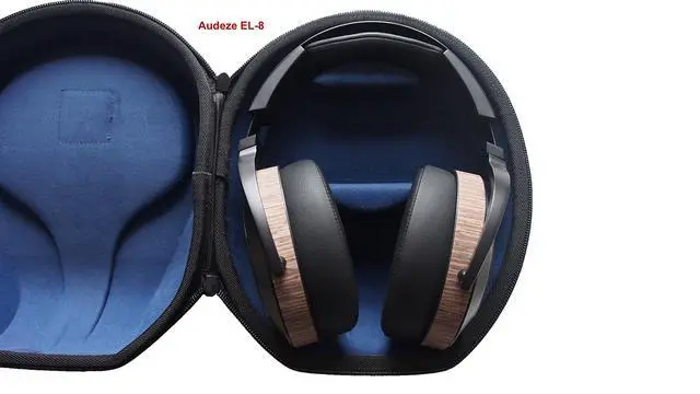 Alt view image 6 of 6 - Carrying case Compatible with Sennheiser HD 650 HD 660S HD 660S2 HD600 Massdrop X HD 6XX HD58X Jubilee HD580 and HD565 Headphones. Ultimate Protection/Easy Transport