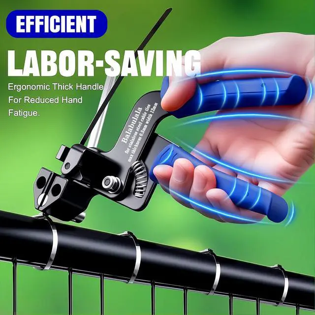 Alt view image 5 of 7 - 205PCS Heavy Duty 304 Stainless Steel Cable Tie Gun Kit | 200pcs 11.8inch Metal Zip Ties, Self-Locking, UV & Corrosion Resistant, for Fence, Exhaust Wrap, Chicken Coop, Farm Use