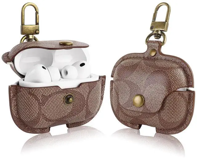 Main image of for AirPods 4 Case, Compatible with AirPods 4th Generation Case, Leather Full Body Shockproof Protective Cover for AirPods 4th Generation Case Cover, Drop Protection (D)