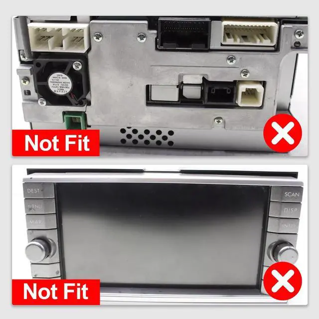 Alt view image 6 of 6 - Android 10 Double Din Car Stereo for Subaru Forester 2008-2012 Impreza 2008-2011 with 9 Inch Touchscreen Radio Built-in Wireless Carplay/Android Auto/GPS/Bluetooth/FM/AUX-in/Steering Wheel Control