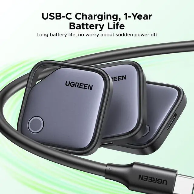 Alt view image 4 of 7 - FineTrack G (Android Only) Air Tracker Tags, USB-C Charging