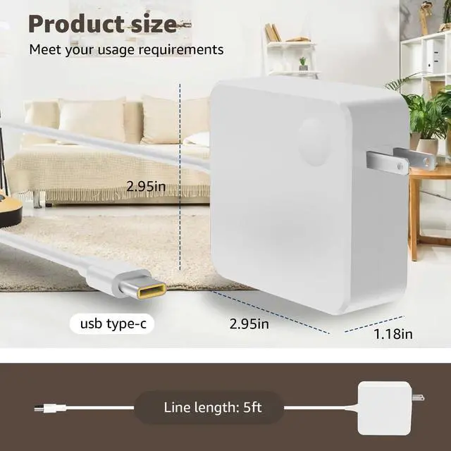 Alt view image 2 of 7 - Power Cord for T-Mobile 5G Internet Box Gateway Arcadyan KVD21 Adapter | Compatible with TMobile Home WiFi Internet Power Cord, White