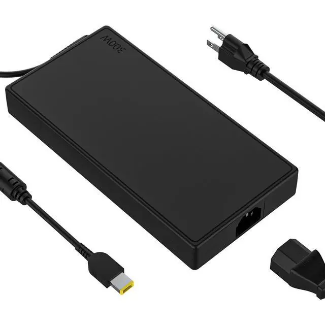 Alt view image 2 of 7 - 300W AC Charger Compatible with Lenovo Legion 7 7i 5i 5Pro R7000P R9000P R9000K Y9000K Y9000X Slim Tip Laptop Power Adapter Supply Cord