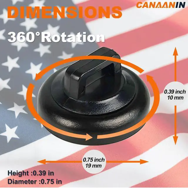 Alt view image 4 of 7 - Magnet Zip Tie Mount Magnetic Zip Ties Mount Clips Base Holder Strong Multipurpose Wire Cable Holder Mount Wire Clips Management for Home Office Marine Electrical Wiring (Black, 24 Piece)