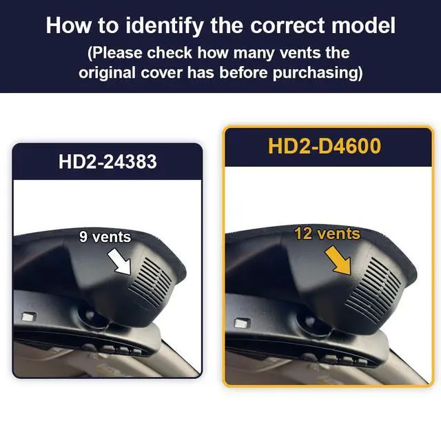 Alt view image 2 of 7 - 4K Dash Cam Suitable for Acura MDX 2025-2026 & Type S (HD2-D4600), OEM Factory Look, 2160P UHD Video, Built-in WiFi & APP, Loop Recording, Collision Detection, Easy to Install, 64GB Card