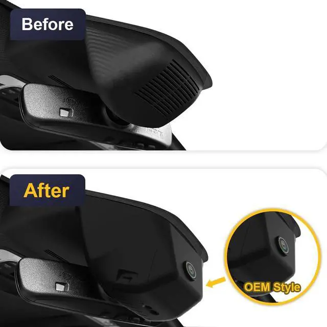 Alt view image 4 of 7 - 4K Dash Cam Suitable for Acura MDX 2025-2026 & Type S (HD2-D4600), OEM Factory Look, 2160P UHD Video, Built-in WiFi & APP, Loop Recording, Collision Detection, Easy to Install, 64GB Card