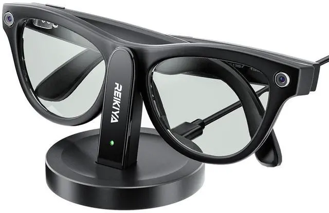 Main image of Charging Stand Compatible with Ray-Ban Meta Wayfarer/Headliner/Skyler | Compatible with (Gen 1&2) with 3.3 ft USB-C Cable, Portable Meta Glasses Charger, RayBan Meta Accessories