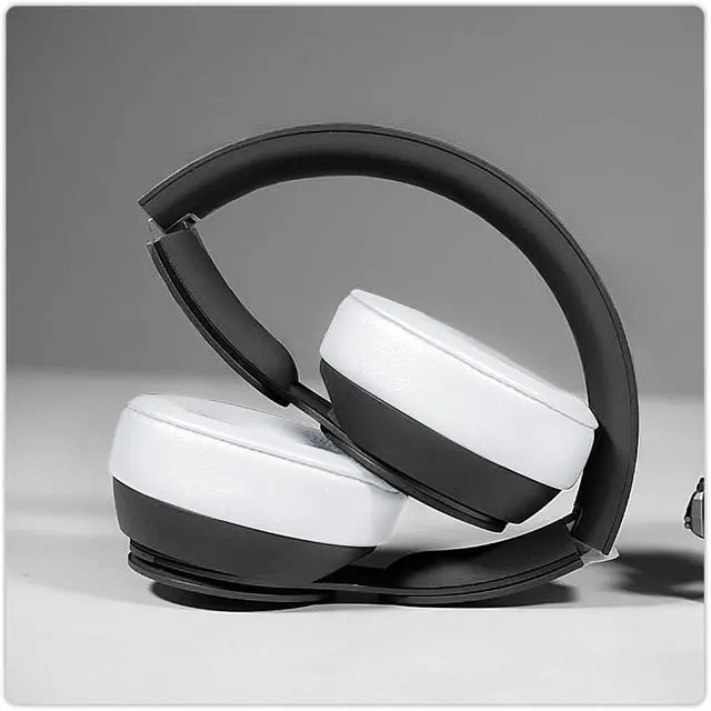 Alt view image 7 of 7 - Replacement Ear Pads for Beats Solo 2 & Solo 3 Wired & Wireless Headphones, Ear Cushions, Ear Cups Cover Repair Parts (White)
