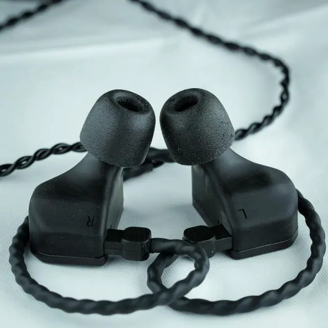 Alt view image 6 of 6 - 600 Core Series Memory Foam Replacement IEM Ear Tips, Black (S/M/L) | 3 Pairs, for Truthear, Sennheiser, Moondrop & More, Superior Noise Isolation, Ultimate Comfort, Secure Fit