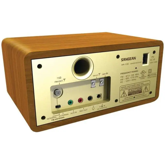 Alt view image 3 of 6 - WR-11SE AM/FM Table Top Radio 40th Anniversary Edition Walnut