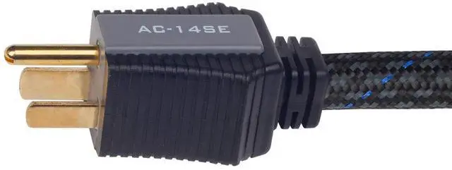 Alt view image 2 of 6 - AC-14SE MKII Audiophile Signature Power Cable Cord Upgrade for Audio, Video and Electronic Gear 1 Meter