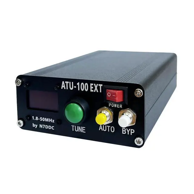 Alt view image 4 of 7 - ATU-100 EXT Antenna Tuner 1.8-50MHz atu100 by N7DDC 7x7 0.96 Inch OLED 3.2 Firmware Programmed with Housing Assembled Machine with USB CableNo Battery Compatible with Radio Antenna