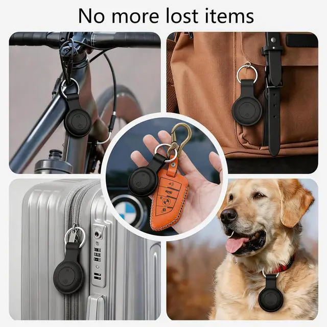 Alt view image 5 of 7 - GPS Tracker for Dogs, Smart Collar with Real-Time Location - Pet Location Tracker with Holder, No Monthly Fee/No SIM Card, Works with iOS Find MyApple MFi Certified , Ultra-Slim, IP68 Waterproof
