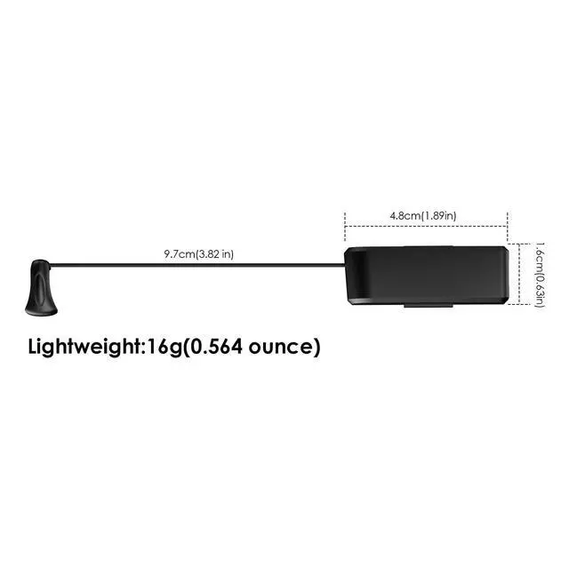 Alt view image 6 of 7 - Wearable Charger for RayBan Meta Gen 2, RayBan Meta Gen 1, Wayfarer/Skyler/Headliner/Oakley Meta HSTN, Portable Charger for Meta Glasses Accessories, Mini Charger for Meta